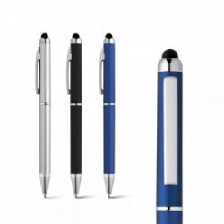Bolígrafos metalizados elegantes con puntero
