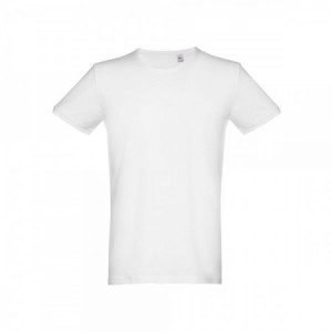 Camisetas publicitarias blancas de hombre con logo personalizado SAN MARINO