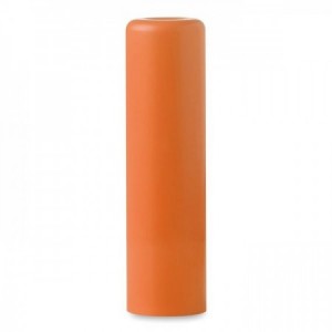 Barra protector labial personalizable con publicidad naranja