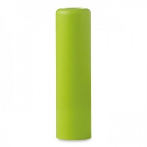 Barra protector labial personalizable con publicidad verde pistacho