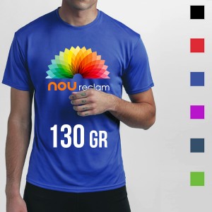 Camiseta técnica para hombre con logo personalizado NICOSIA