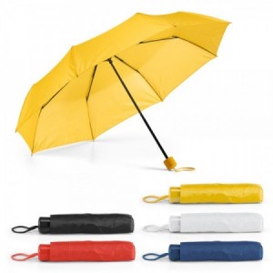 Paraguas personalizados plegables para publicidad en colores variados con logo