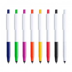 Bolígrafos puntero baratos con empuñadura suave y diseño atractivo
