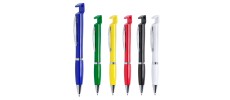 Bolígrafos personalizados para empresas con elementos plateados