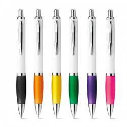 Bolígrafos personalizados con logo y con cómodo antideslizante