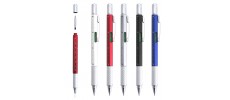 Bolígrafos herramientas nivel destornillador regla