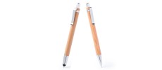 Set bolígrafo portaminas bambu