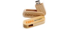 Memorias USB personalizadas de madera