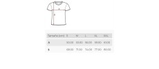 Tallas y medidas camisetas técnicas personalizadas