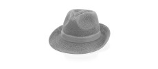 Sombrero publicidad gris