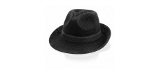 Sombrero publicidad negro