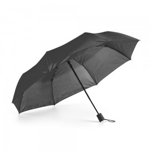 Paraguas personalizados con logo negro