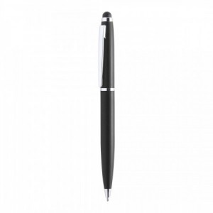 Bolígrafos elegantes personalizados leyton negro