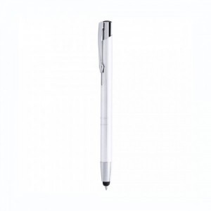 Bolígrafos personalizados oficina yori blanco