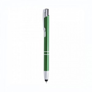 Bolígrafos personalizados oficina yori verde
