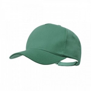 Gorra con logo verde