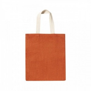 Bolsas algodón de colores para publicidad naranja