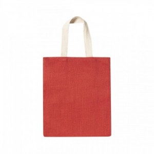 Bolsas algodón de colores para publicidad rojo