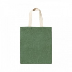 Bolsas algodón de colores para publicidad verde