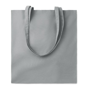 Bolsas de compra de algodón para publicidad color gris