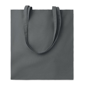 Bolsas de compra de algodón para publicidad color gris oscuro