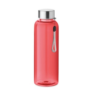 Botella rellenable 500ml color rojo para personalizar