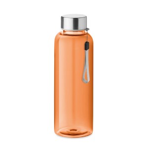 Botella rellenable 500ml color naranja para personalizar