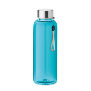 Botella rellenable 500ml color turquesa para personalizar