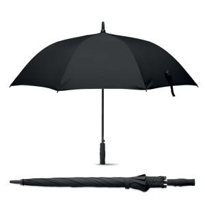 Paraguas publicitarios económicos antiviento color negro