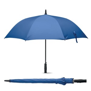Paraguas publicitarios económicos antiviento color azul