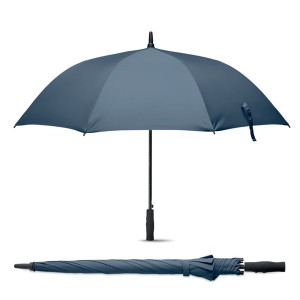 Paraguas publicitarios económicos antiviento color azul marino
