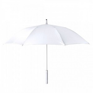 Paraguas antiviento para promocionar tu negocio BLANCO