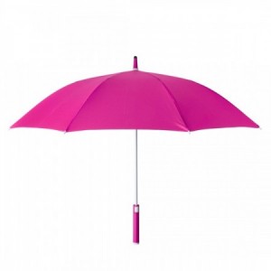 Paraguas antiviento para promocionar tu negocio FUCSIA