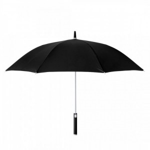 Paraguas antiviento para promocionar tu negocio NEGRO