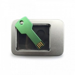  Memoria usb personalizada con forma de llave en colores para merchandising