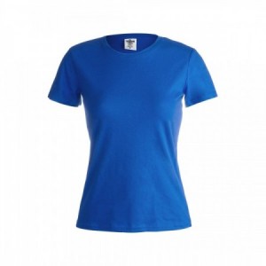  Camiseta Mujer Color "keya" WCS150 AZUL