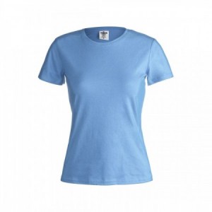  Camiseta Mujer Color "keya" WCS150 AZUL CLARO
