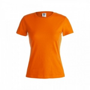  Camiseta Mujer Color "keya" WCS150 NARANJA