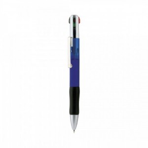  Bolígrafos baratos de 4 colores AZUL