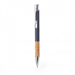  Bolígrafos personalizados con corcho para empresas GRIS