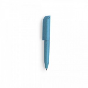  Minibolígrafos personalizados ecológicos de material reciclado AZUL