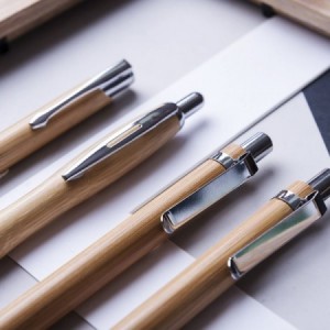  Bolígrafos de madera publicitarios para regalos promocionales personalizados