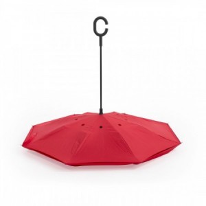  Paraguas personalizados reversibles con varillas de fibra para promociones publicitarias para regalos de empresa
