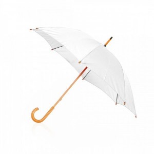  Paraguas baratos promocionales BLANCO