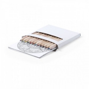  Set lápices y mandalas para colorear para regalos promocionales personalizados