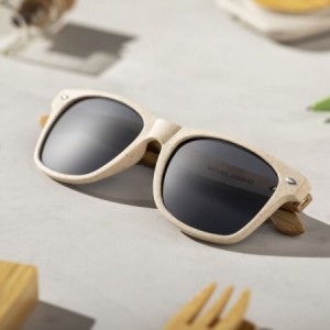  Gafas de sol ecológicas de madera bambu para regalos promocionales personalizados