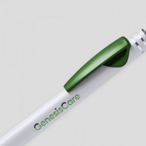  Bolígrafos metálico con acabados cromados para regalos de empresa