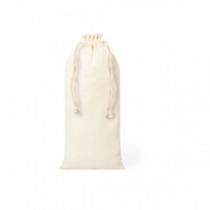  Bolsas personalizadas para botellas en tejido de algodón NATURAL