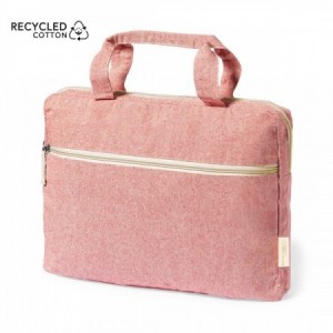  Bolsa maletín portadocumentos de tejido natural de algodón con logo para regalos publicitarios personalizados