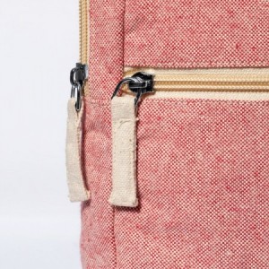  Bolsa maletín portadocumentos de tejido natural de algodón con logo para regalos promocionales personalizados